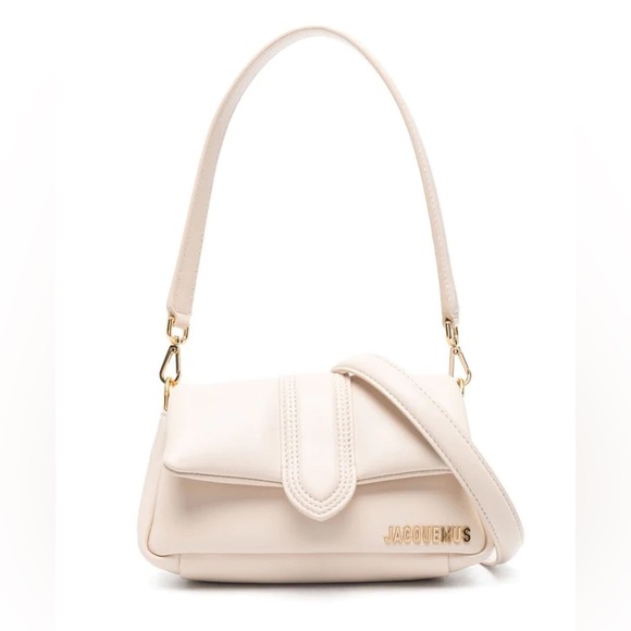 JACQUES LE PETIT BAMBIMOU Puffed Flap Bag | Leight Beige | NWT - Picture 1 of 6